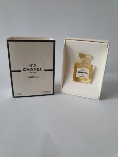 CHANEL NO.5 PURE Parfum 1.5Ml Miniature Rare Women's Fragrance