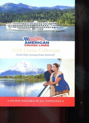American Cruise Lines 2020 Cruise Collection /Itineraries /Magazine Format /Rare