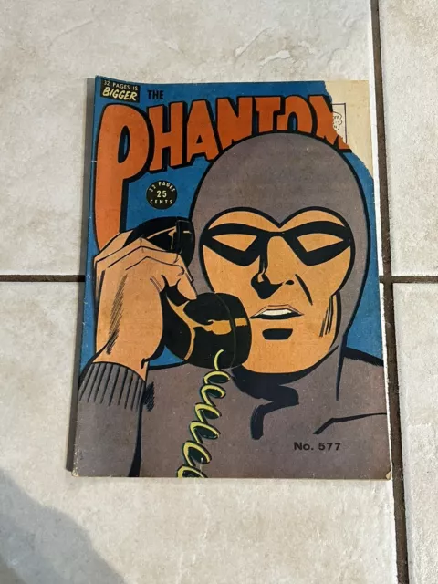 Vintage Australian The Phantom Comic #577 Frew Bagged