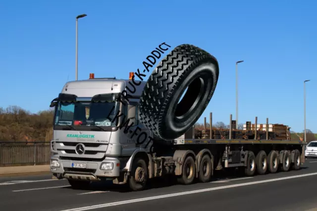 Truck Photo, Lkw Foto, Mercedes Benz Actros 2655 Kranlogistik Sachsen