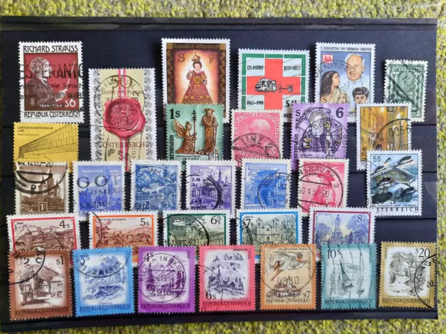 Briefmarken Österreich Austria gestempelt kl. Lot