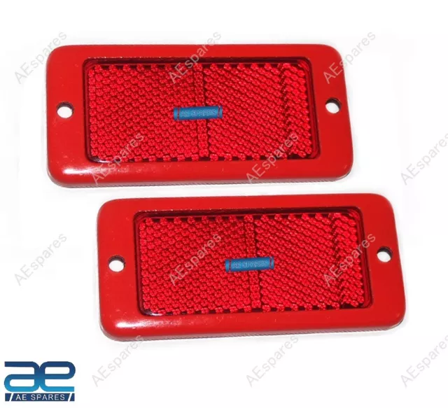 Rouge Garde Boue Réflecteur Set Pour Massey Ferguson Tracteur @ VI