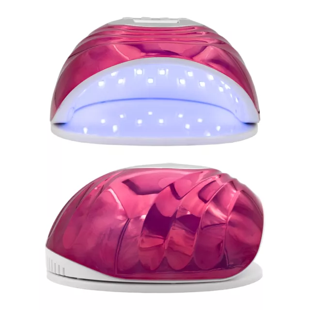 Nageltrockner Lampe, LED Nagellampe 86W UV mit Sensor LCD Display für Gelnägel, 3