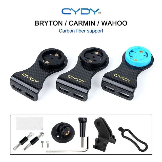 Bike Bicycle Stem Extension GPS Computer Mount Holder For Garmin/Bryton/Wahoo