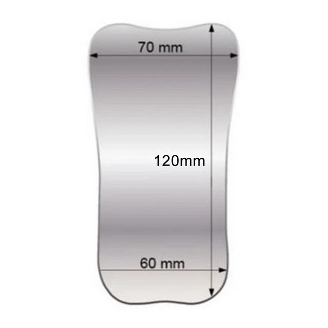 Dental Intraoral Photographic Glass Mirror 2 sided Rhodium Occlusal US