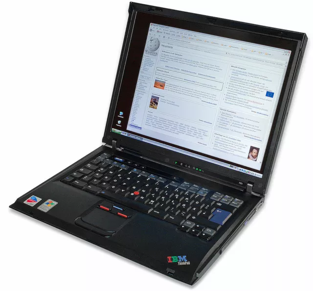 IBM ThinkPad R51 Laptop 1.7GHz 15" 20GB 768MB Radeon 9000 DVD/CD-RW Windows XP