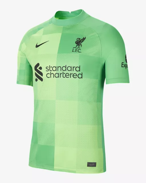NIKE Liverpool FC Goalkeeper 2021/22 Stadium T shirt Men’s Large Football Soccer