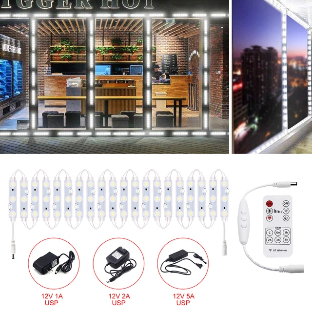 10-1000FT 3 LED 5730 SMD Module Light Store Front Window DIY Sign Lamp DC 12V