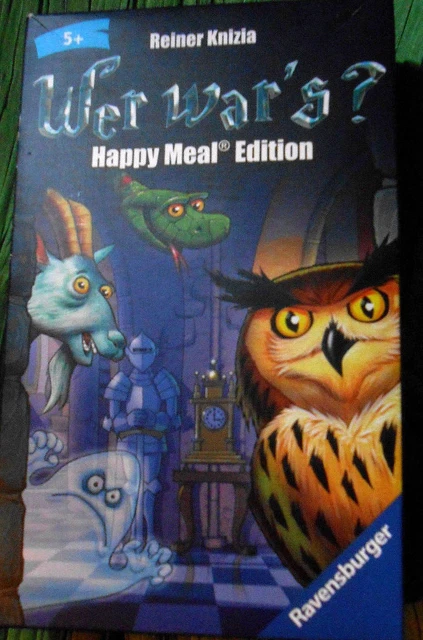 Ravensburger Wer war's Happy Meal Edition Reiner Knizia 2008 5+