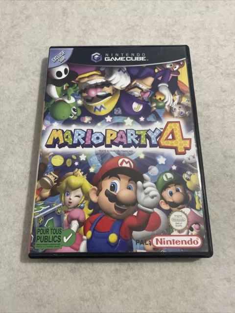 (Boite Vide + Notice) Mario Party 4 Nintendo Gamecube FR