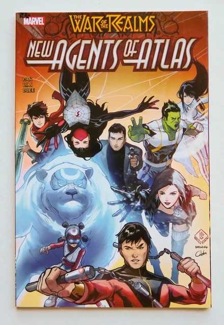 The War of the Realms New Agents of Atlas Marvel Graphic Novel Comic Book
