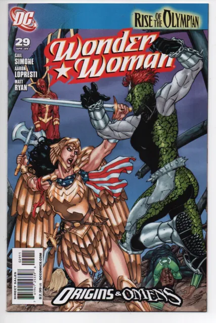 Wonder Woman 29 Rise Of The Olympian DC Comic Book 2009 Origins & Omens Simone