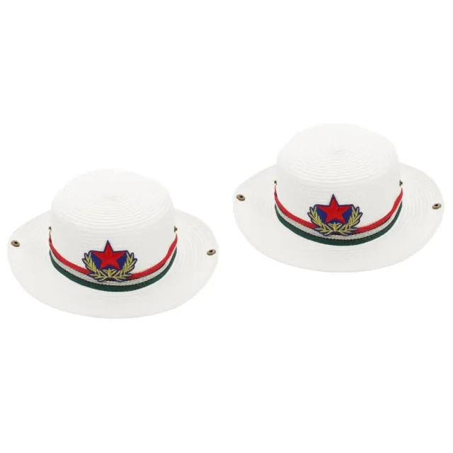 2 Pack Kindermütze Strohhut Für Sommerhut Mexikanischer Sombrero