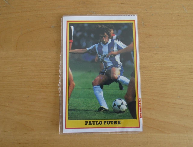 FOOTBALL PAULO FUTRE Fc Porto & Portugal Team Trading Rookie Card 1987/88 EUR 14,99 - FR
