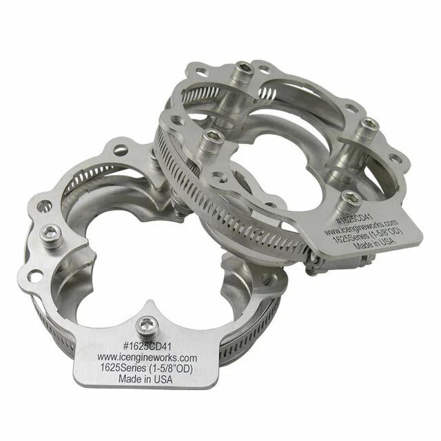 icengineworks 1625EH Series 4-into-1 Collector Dummy - 1-5/8", 2pc (1625EHCD41S)