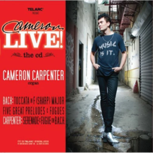 Cameron Carpenter: Cameron Live! (CD) Album with DVD (US IMPORT)