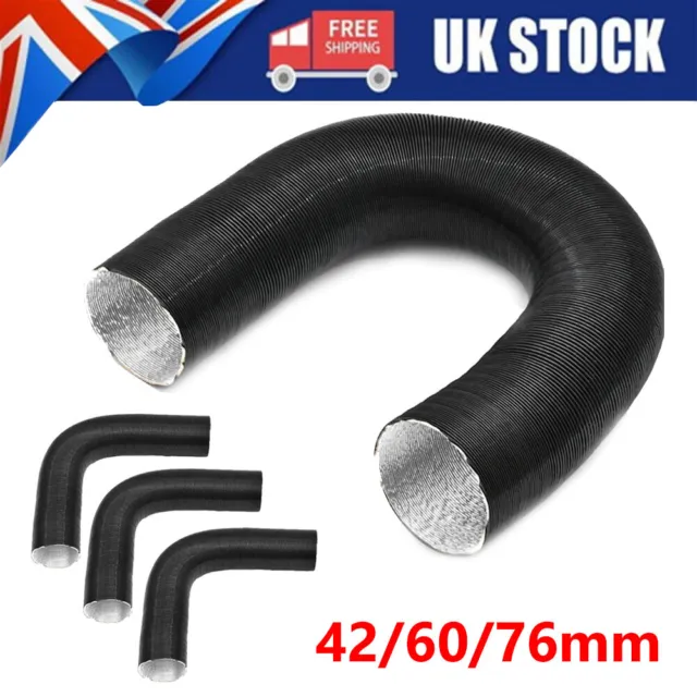42/60/76MM Heater Duct Cold Hot Air Hose Pipe For Car Parking Air Diesel Heater