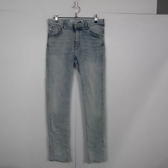 H&M Kids Boys Jeans Size 14 Years (W30 x L30) Light Blue Denim Stretch Slim Fit