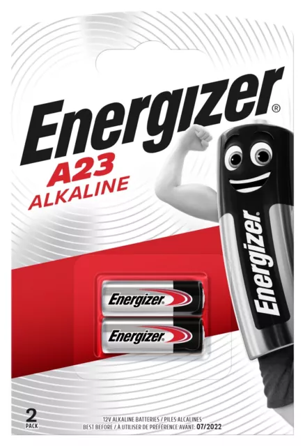 6 x Energizer A23 12V Batterie Knopfzelle MN21 L1028 LRV08 23GA 55mAh 3 x 2er