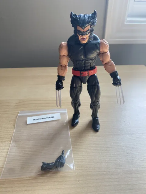 Wolverine - Black Suit - Marvel Legends Retro X-Men Wave - Loose