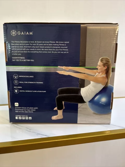 Gaiam Total Body Exercise Balance Ball 2