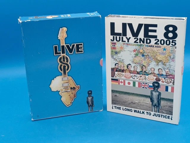 LIVE 8 DVD July 2nd 2005, 4-Disc Complete Box Set With