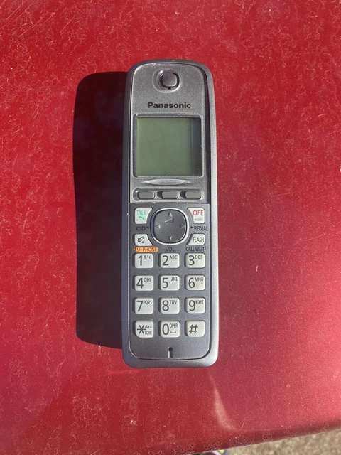 Panasonic KX-TGA410B  Cordless Expansion Handset Phone KX-TGA410