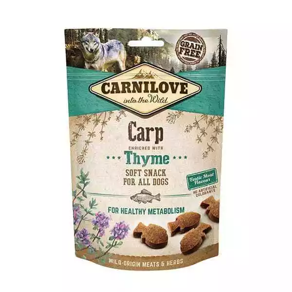 Carnilove Dog Treats Grain Free All Natural Variety Flavours Soft / Crunchy