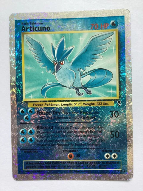 Pokemon Articuno 2/110 Reverse Holo Legendary Collection Card