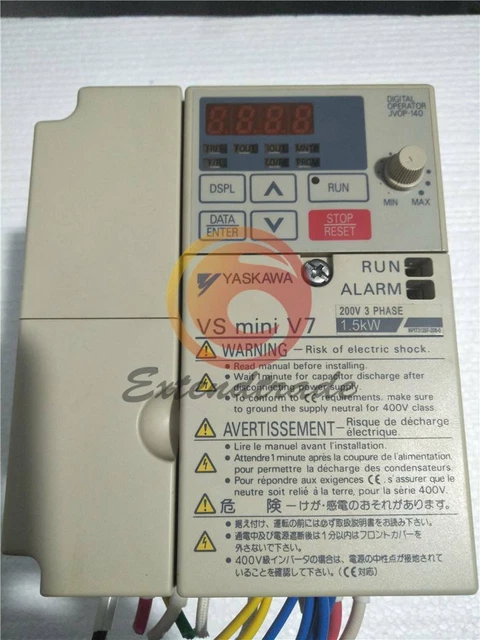 1pz Usato Yaskawa CIMR-V7AA21P5 1,5KW 220V