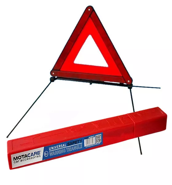 Emergency Breakdown Warning Triangle European Road Hazard Safety Red Eu Standard