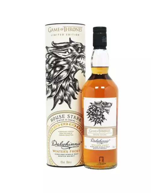 Game of Thrones House Stark – Dalwhinnie Winter's Frost 700ml @ 43% abv