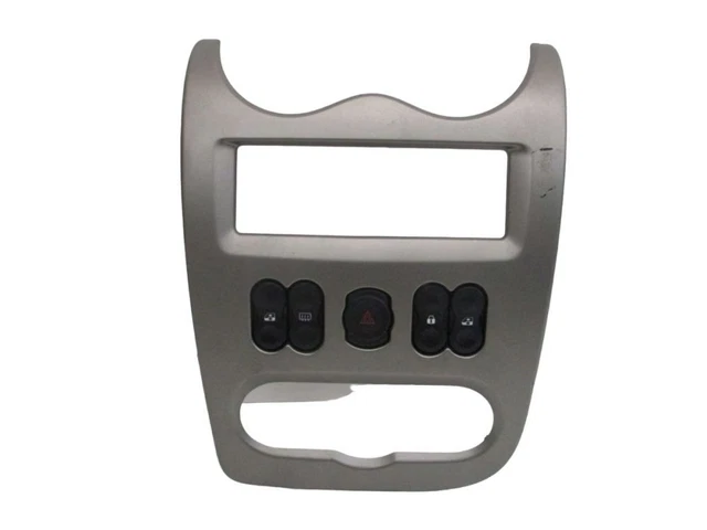 Cadre Boutons Console Centrale Pour Smart Fortwo 451 2007-2014 - Plastique Noir - Remplacement Direct OEM - 14