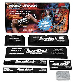 Dura Block AF44HL 7 Pc Hook And Loop Block Set With Soap