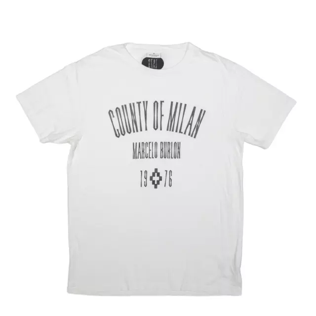 T shirt online marcelo burlon bianca