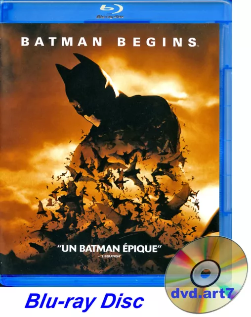 BLU-RAY : BATMAN BEGINS - de Christopher Nolan - Christian Bale - Liam  Neeson EUR 7,60 - PicClick FR