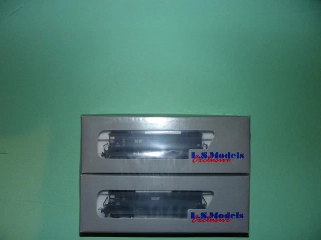 LS MODELS COFFRET 2 wagons minéraliers DMH SIDECO 30045 NEUF (n°1) EUR