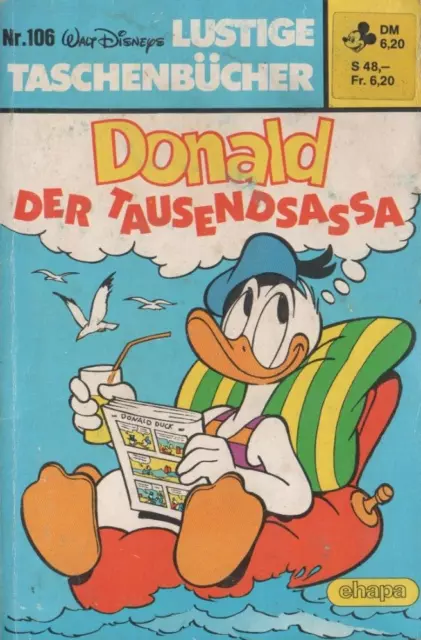 Walt Disneys LUSTIGE TASCHENBÜCHER *Donald der ...* Nr. 106 von 1985 ERSTAUFLAGE