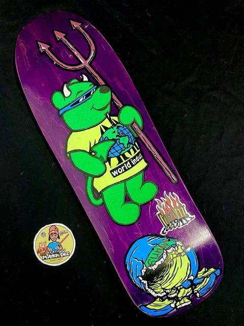 STEVE ROCCO III 3 Prime Heritage World Industries skateboard deck