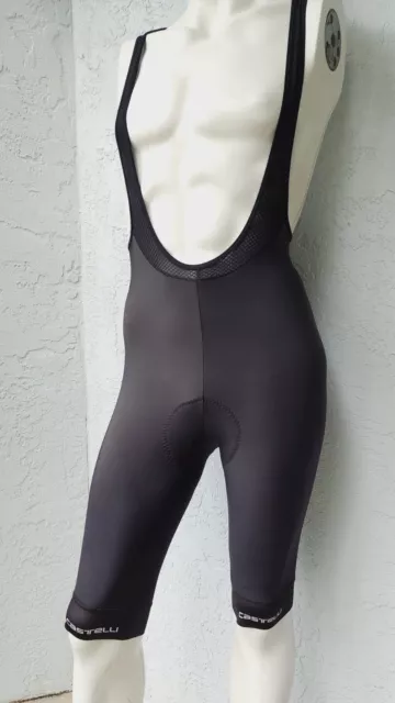 Castelli NANO FLEX PRO Men's Thermal Cycling Bib Shorts Size Large SEE DETAILS