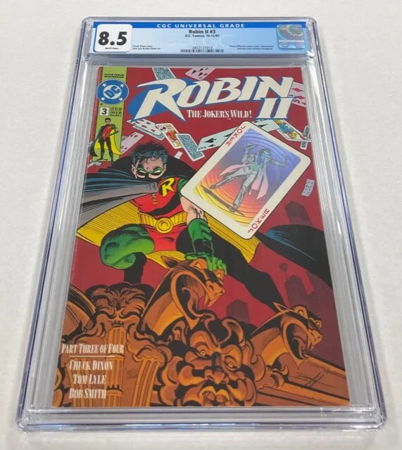 Robin II Issue #3 (Cover 2/3) DC Comics 1991 CGC Graded 8.5 Comic Book