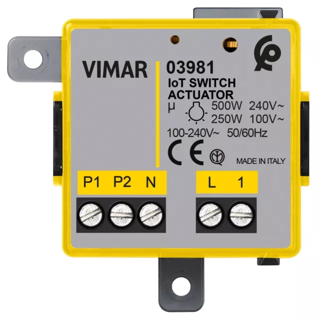 Vimar Linea - 03981 Modulo relè connesso IoT