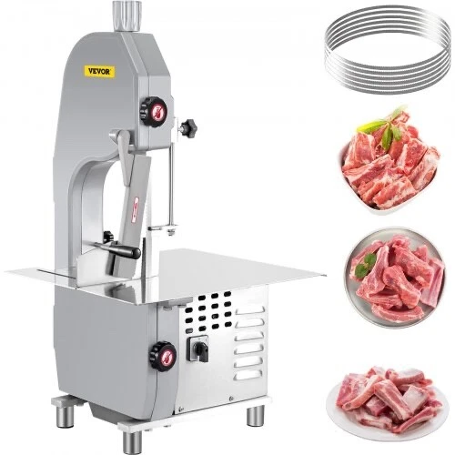 VEVOR Tagliatrice Osso Elettrico Macchina Professionale Taglio Carne 1500W