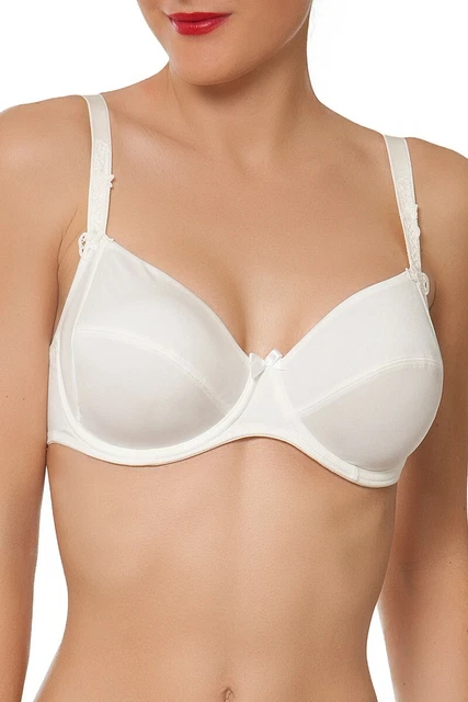 Soutien-gorge Lise Charmel Antinea - Taille 90E (bonnet E) - Blanc Dentelle - Modèle Arty - Neuf Avec étiquettes