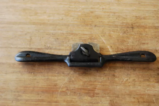 Antique Stanley  SW Spokeshave No.64 USA Stanley Sweetheart Spoke Shave * FLAT *
