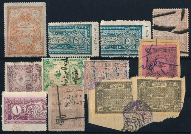 Turkey, Ottoman Nice Unchecked Lot Of Um/Nh & Used Reveue Stamps.    #T32