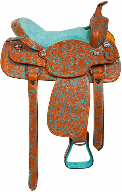 Tachuela de silla de montar de caballo para adultos Western Pleasure Trail...