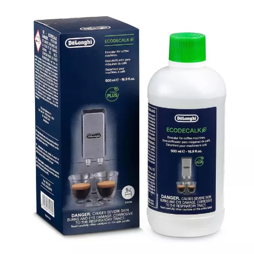 DeLonghi Descaler EcoDecalk Cleaner Espresso Coffee Machine Clean* 500ml Liquid