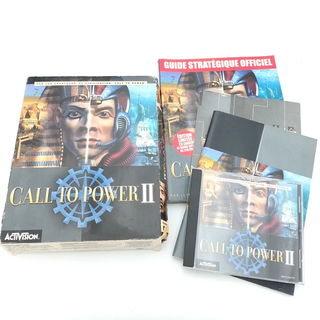 Boîte Big Box Civilization Call To Power - PC - Sans Le CD-ROM - Etat Correct
