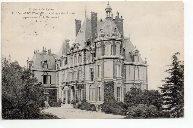 RILLY LA MONTAGNE - Marne - CPA 51 - Chateau des Rozais ( M. Pommery )